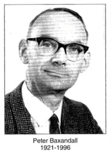 photo of Peter Baxanhall